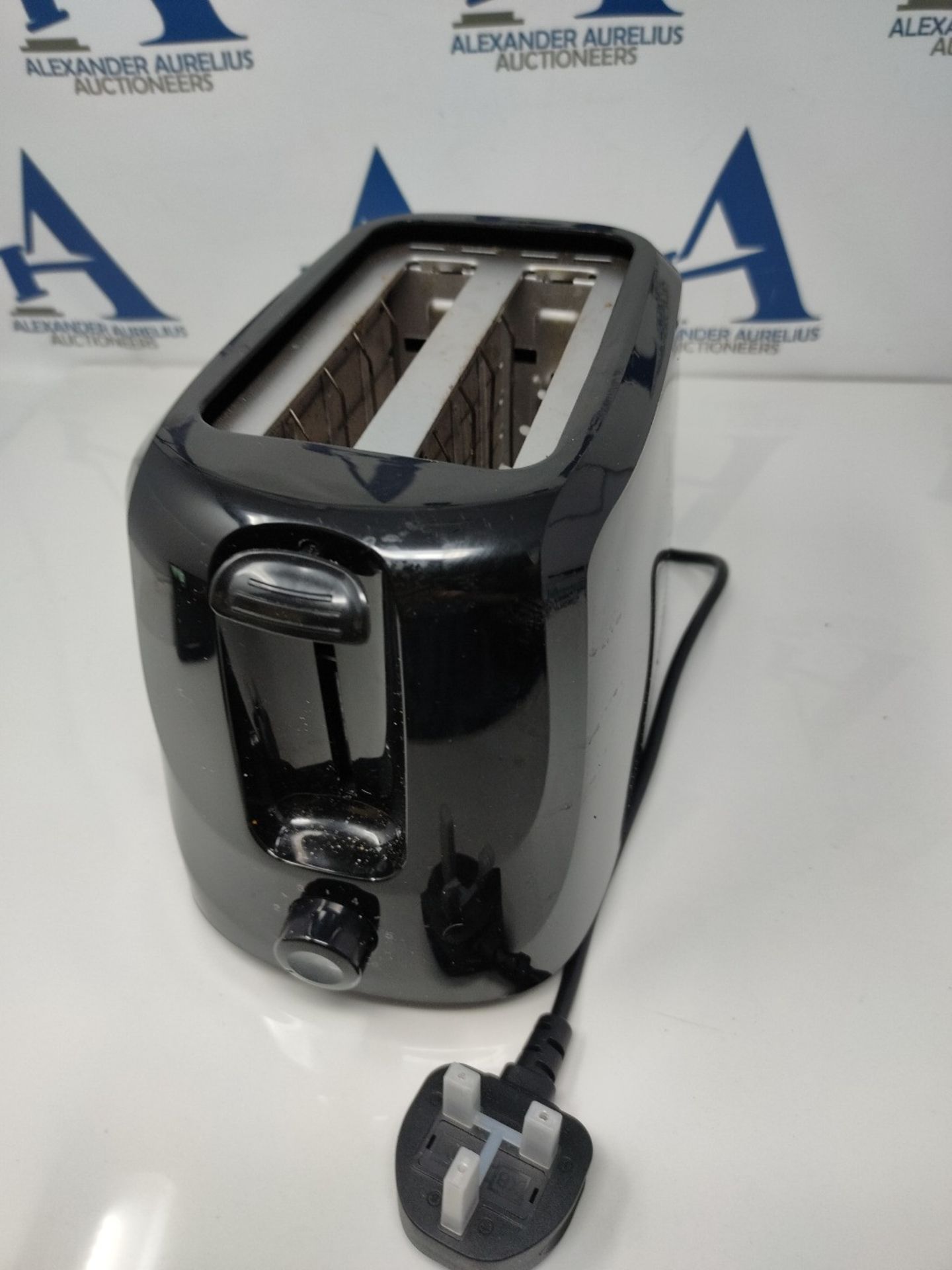 PIFCOÂ® Essentials Black Toaster 2 Slice - 6 Browning Controls & Anti-Jam Function - - Image 3 of 3