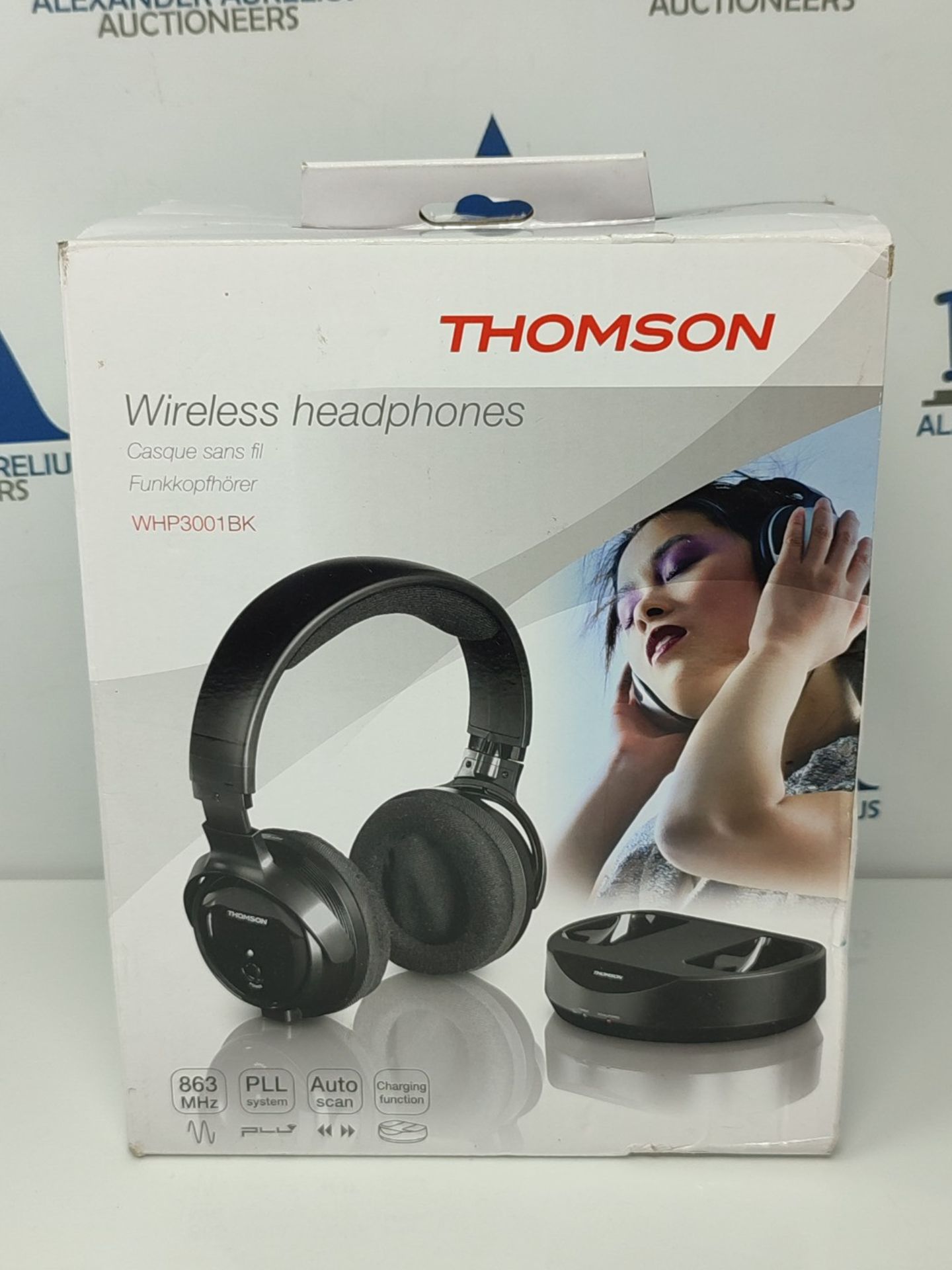 [CRACKED] Thomson wireless headphones with charging station (over-ear headphones for T - Image 2 of 3