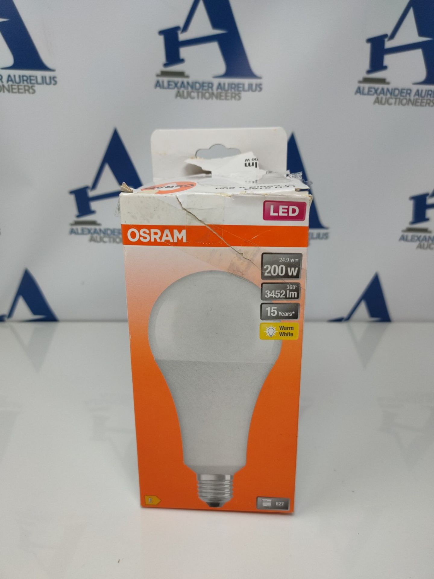 OSRAM LED Star Classic A200, frosted LED lamp in bulb shape, E27 base, warm white (270 - Image 2 of 3