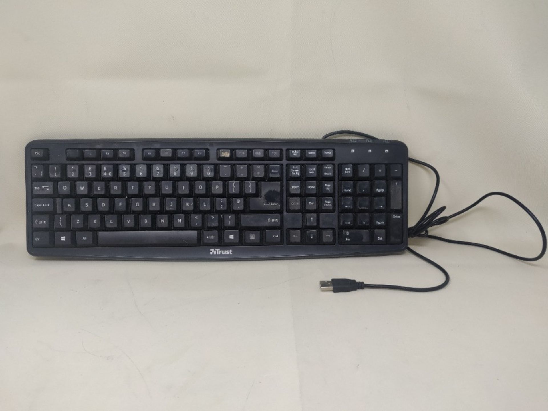 Rapoo N2400 Wired Spill-resistant Keyboard, Black, UK Layout - Image 3 of 3