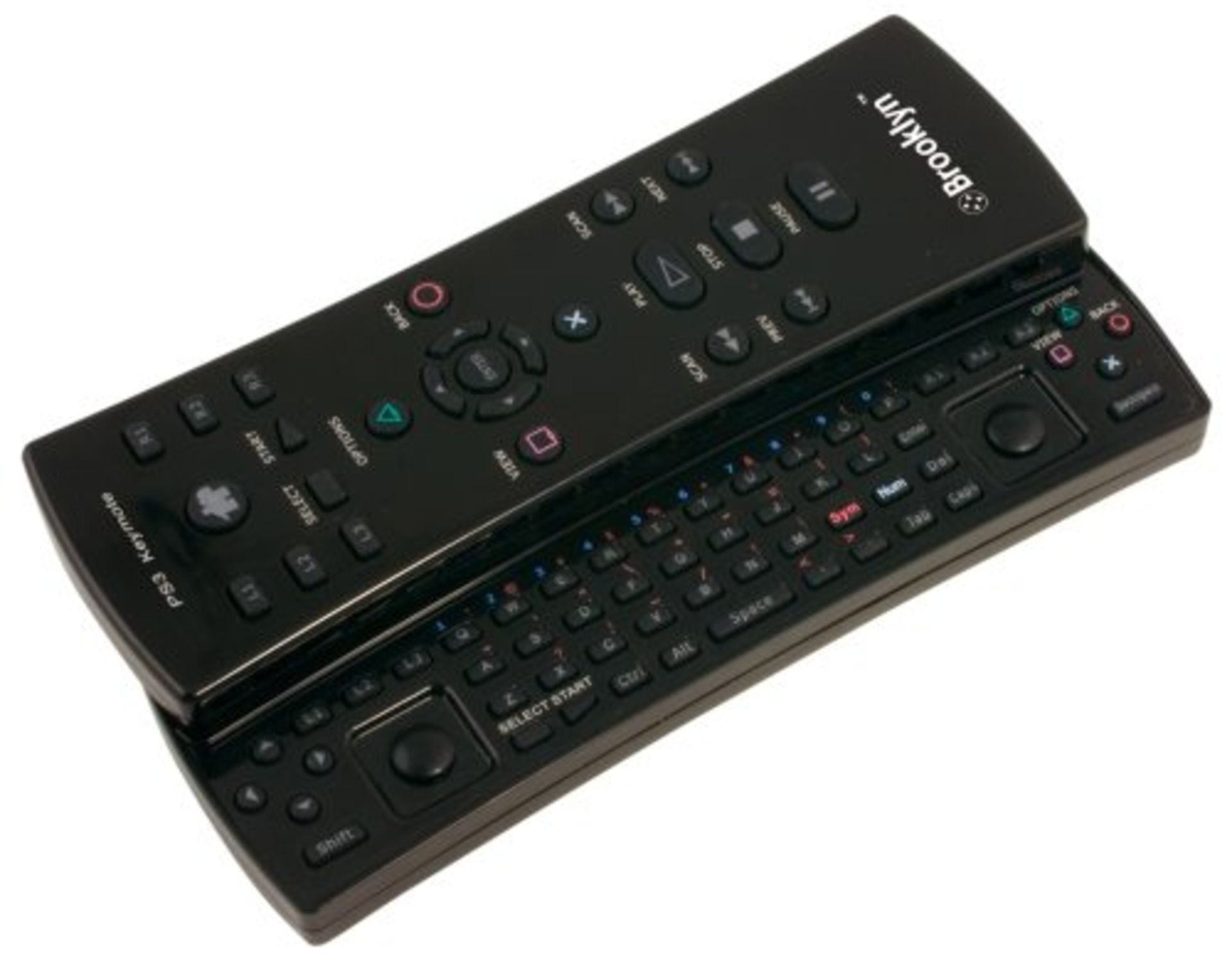 Brooklyn USB KEYNOTE 3in1 Keyboard Remote Control Keyboard for Sony PS3 PS