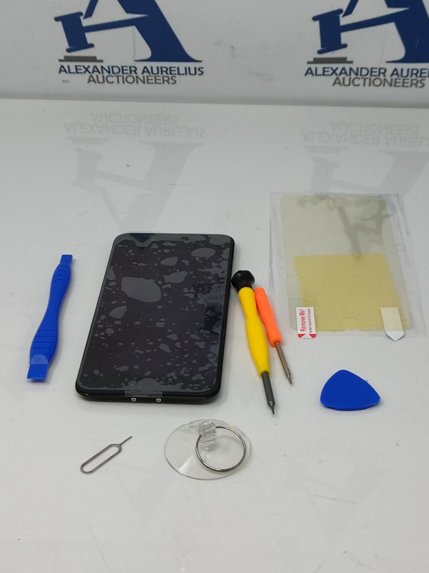 Yodoit for iPhone 7 Plus Screen Replacement Black With Home Button, Ear Speaker, Front - Image 2 of 3