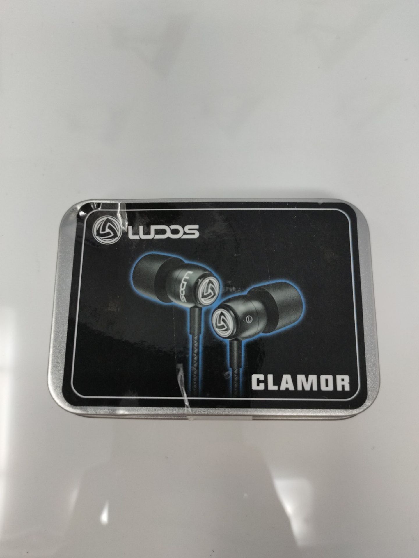 LUDOS CLAMOR Auricolari In-Ear Cuffie, Cuffiette con Filo e Microfono, Audio di alta Q - Image 2 of 3