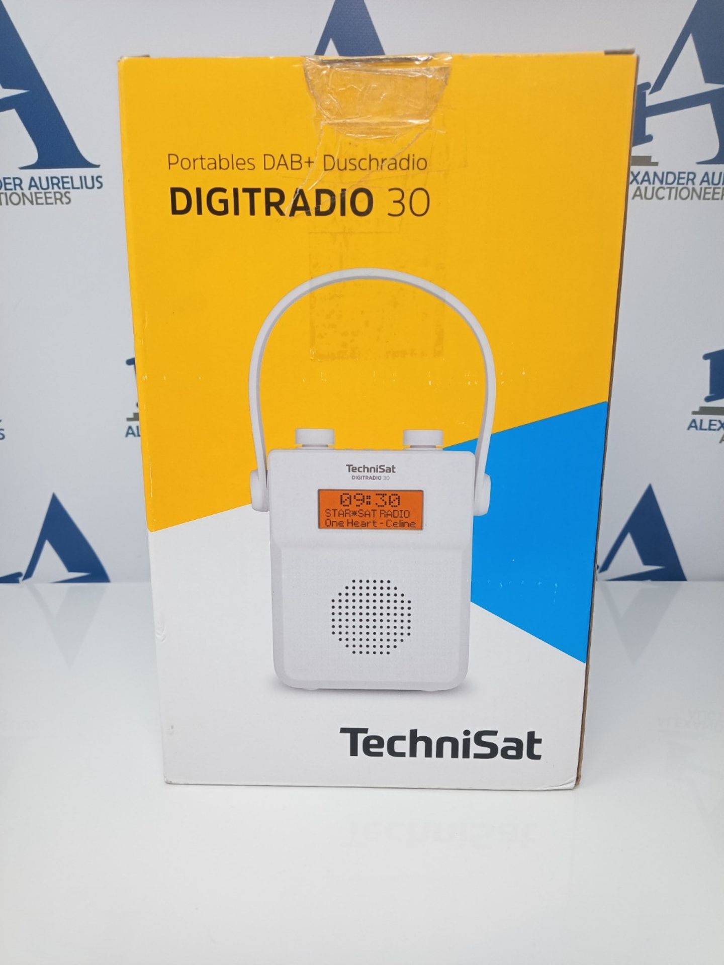 RRP £53.00 TechniSat DIGITRADIO 30 - waterproof DAB+ shower radio (FM, DAB digital radio, integra - Image 2 of 3