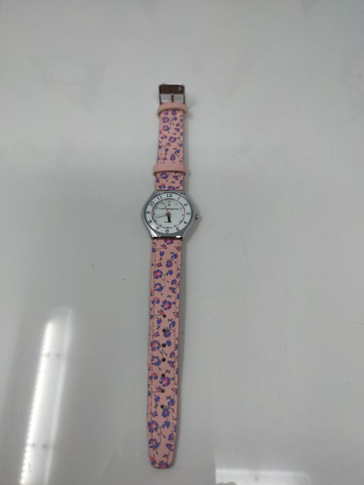 Lulu Castagnette Girl's Analogue Quartz Watch with Leather Strap 38827 - Image 3 of 3