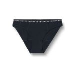 Dim Women's Shorty Menstruel Flux Moyen Briefs, Noir, 48/50