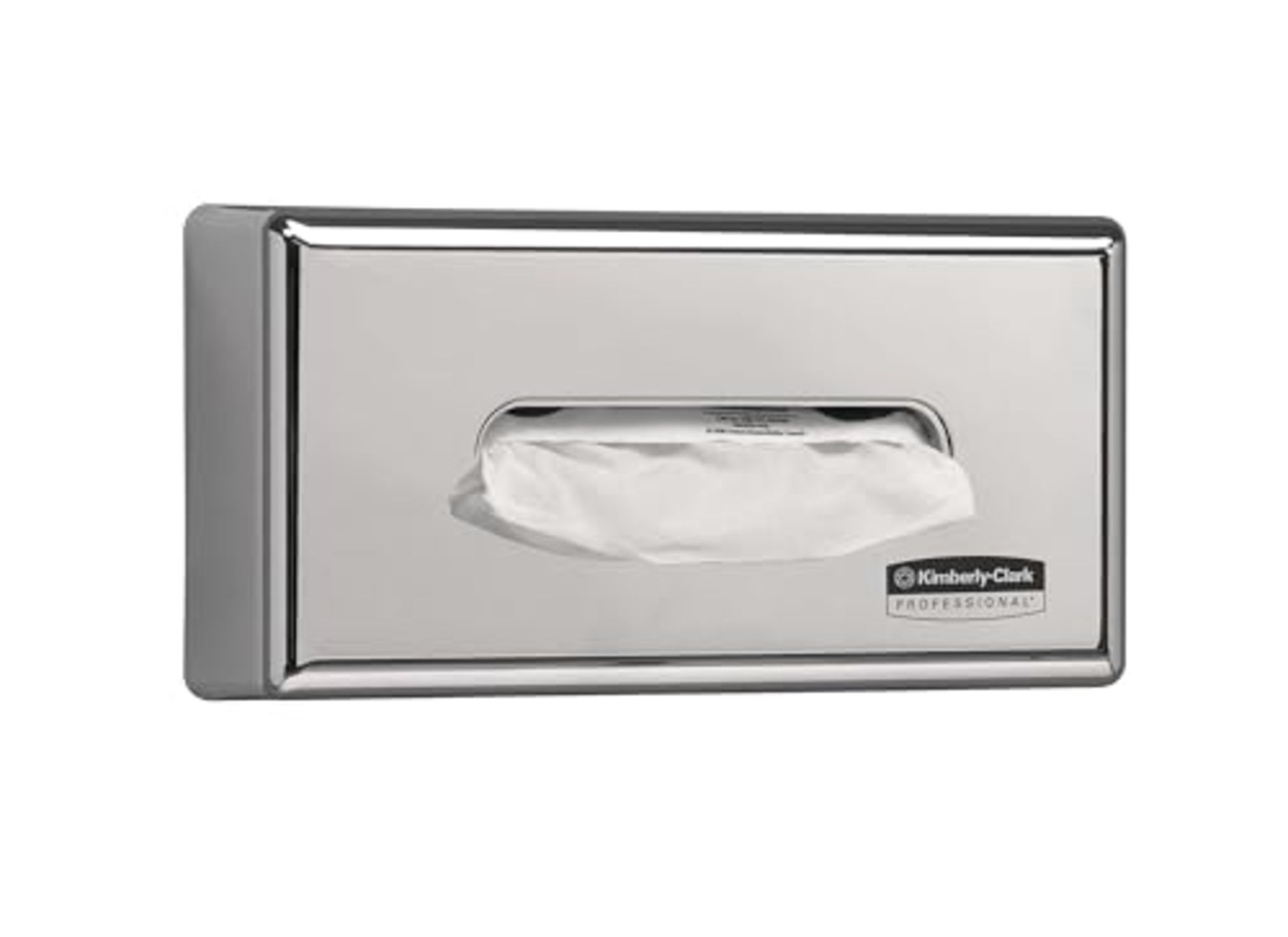 Kimberly-Clark Professional, 7820, Facial Tissue Dispenser, Silver, 1 x 1 Dispenser