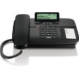 Gigaset DA810A - corded telephone with answering machine and hands-free function - fol