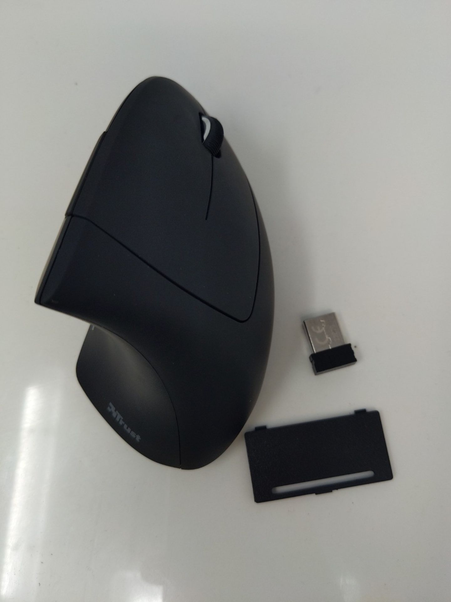 Trust Verto Mouse Verticale Wireless, Mouse Ergonomico senza Filo, 800/1200/1600 DPI, - Image 2 of 2