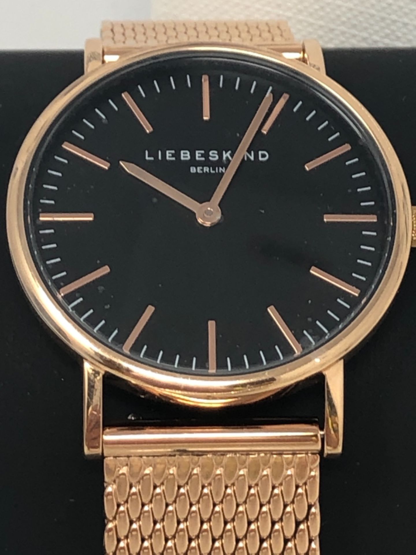 RRP £67.00 Liebeskind Berlin women's analogue quartz wristwatch with stainless steel bracelet LT- - Image 3 of 3