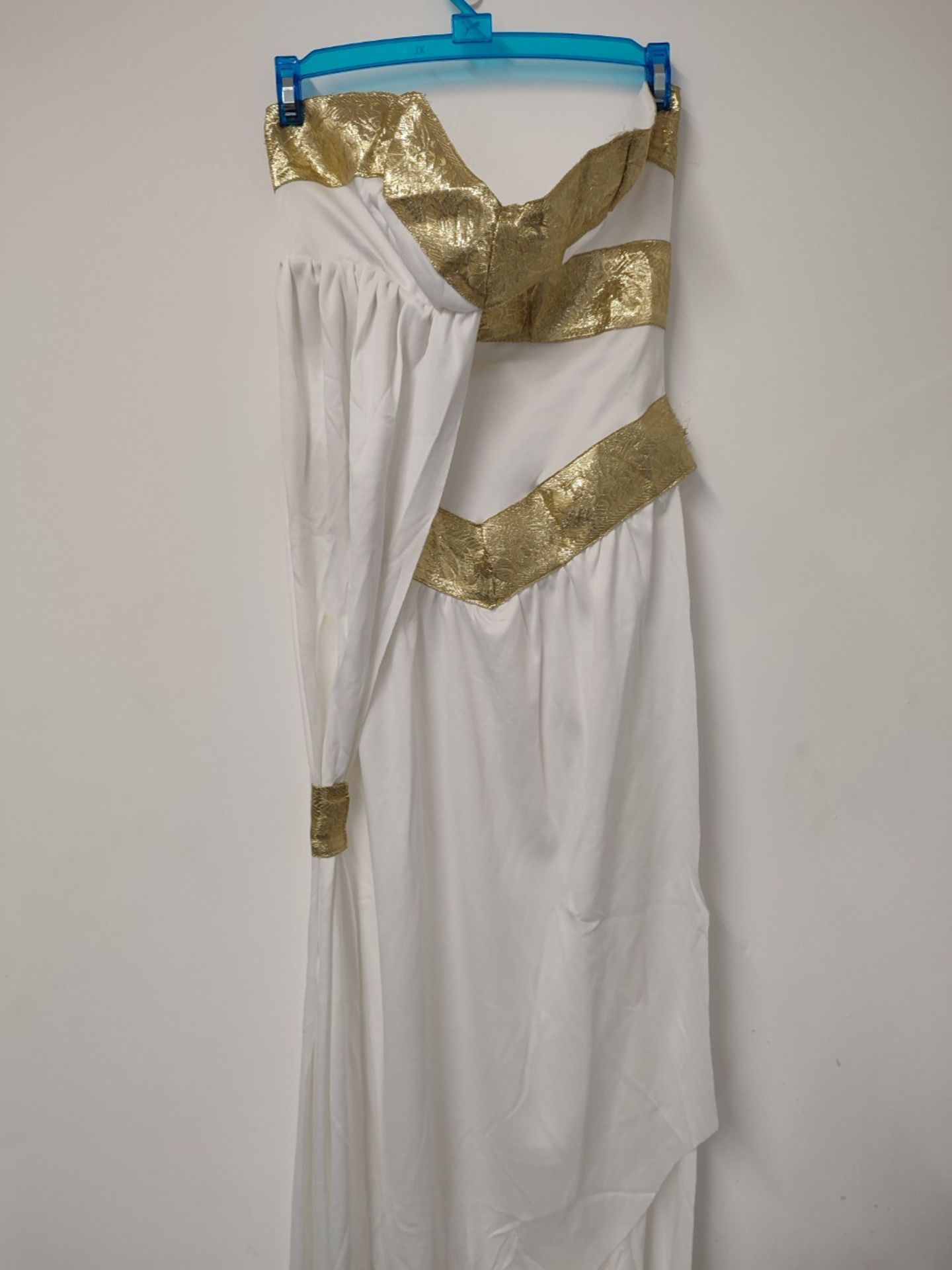 RRP £68.00 Leg Avenue 85578 White/Gold Goddess Fancy Dress Costume (Small/UK 6-8, 3-Piece), Size: - Image 2 of 3
