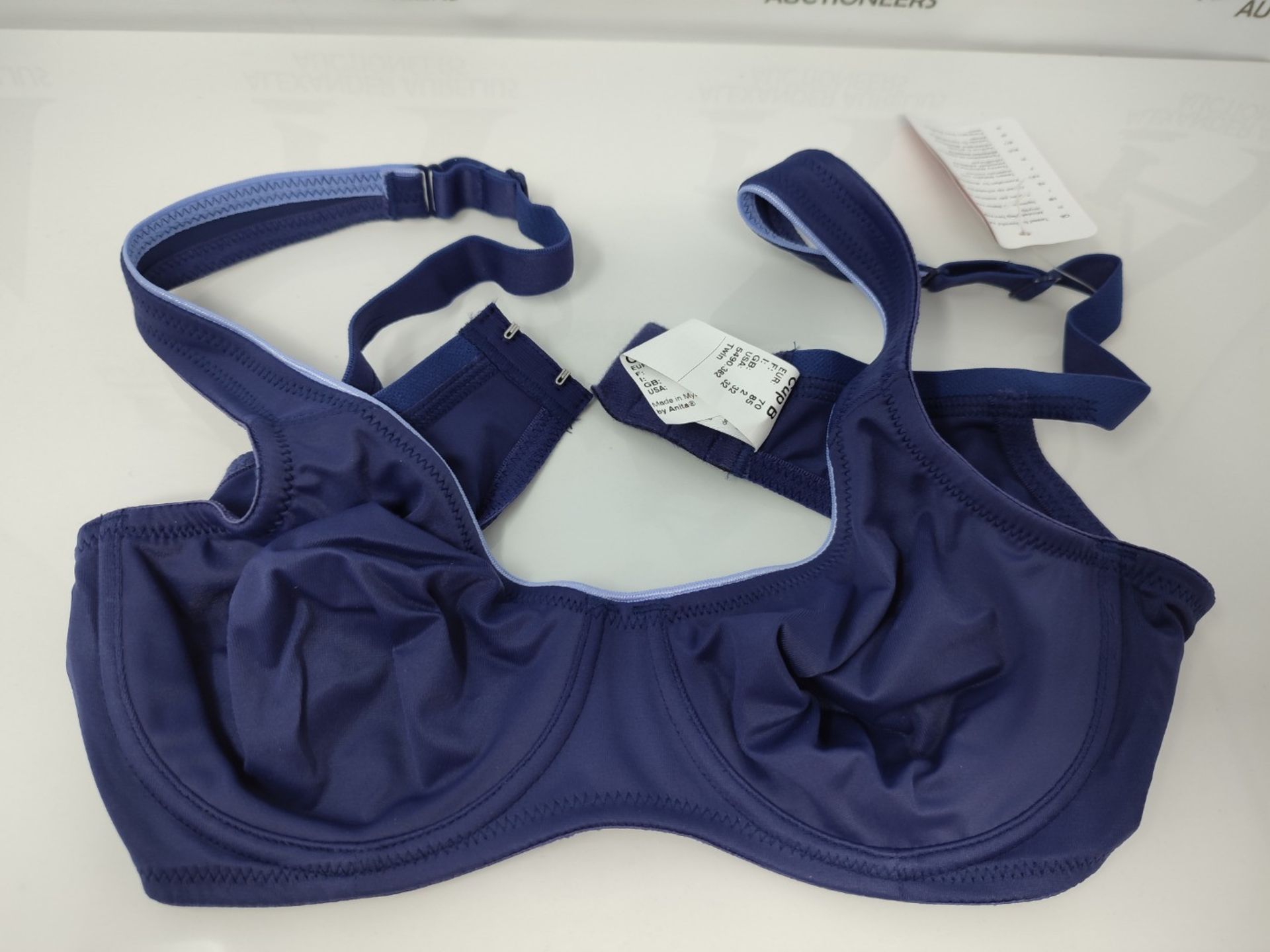 Anita Women's Seamless Underwired Full Figure Bra Patriot Blue 32 B - Image 3 of 3