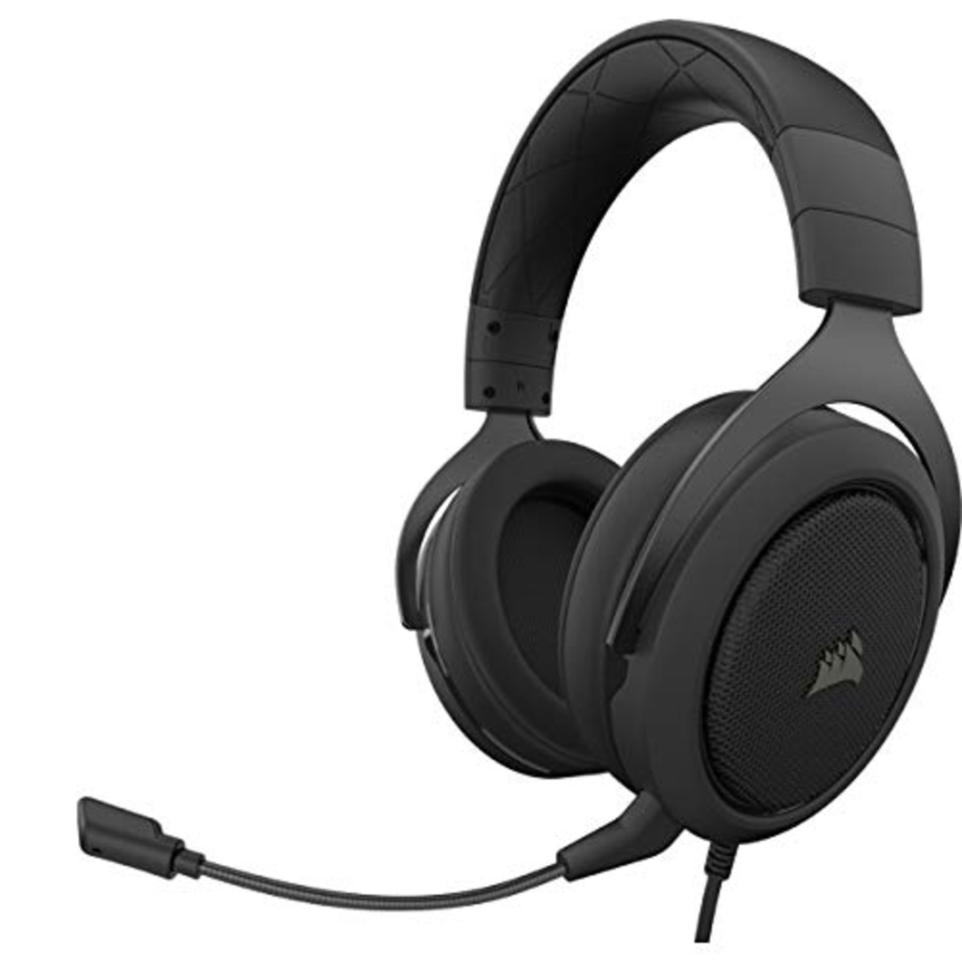 RRP £54.00 Corsair HS50 PRO Stereo Gaming Headset (Adjustable Memory Foam Ear Cups, Lightweight,