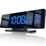 Wireless weather station with color display, temperature-controlled 256 colors - inclu