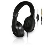 Thomson 132469 | Over-Ear Headphones | 8M Cable | Black, 23 x 16.2 x 9.2 cm; 236 g