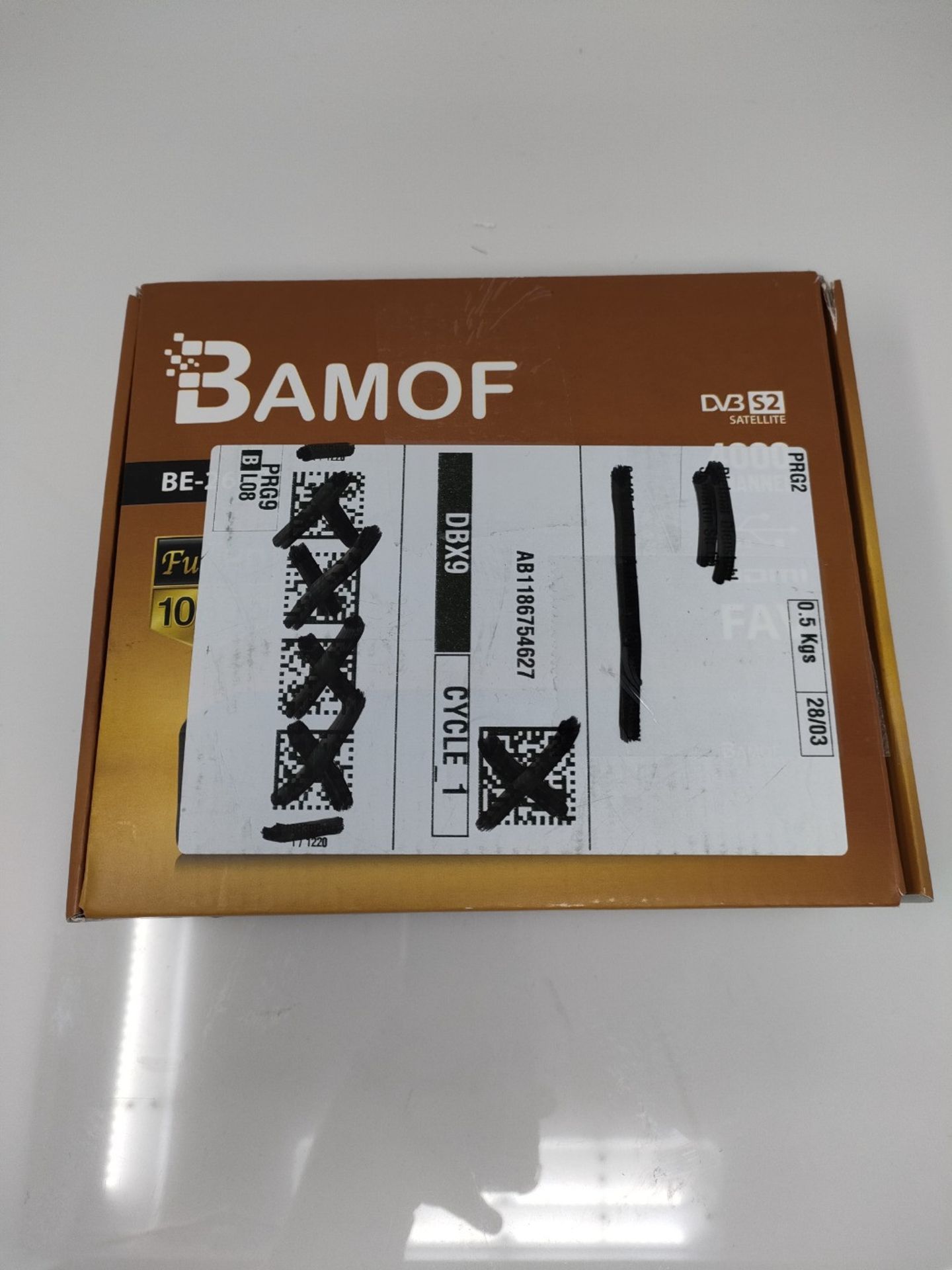 Bamof BE-2607 Digital Satellite Satellite Receiver (HDTV, DVB-S/S2, HDMI, SCART, 2x US - Bild 2 aus 3