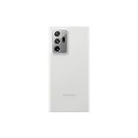 Samsung Note20 Ultra Silicone Cover, White Silver