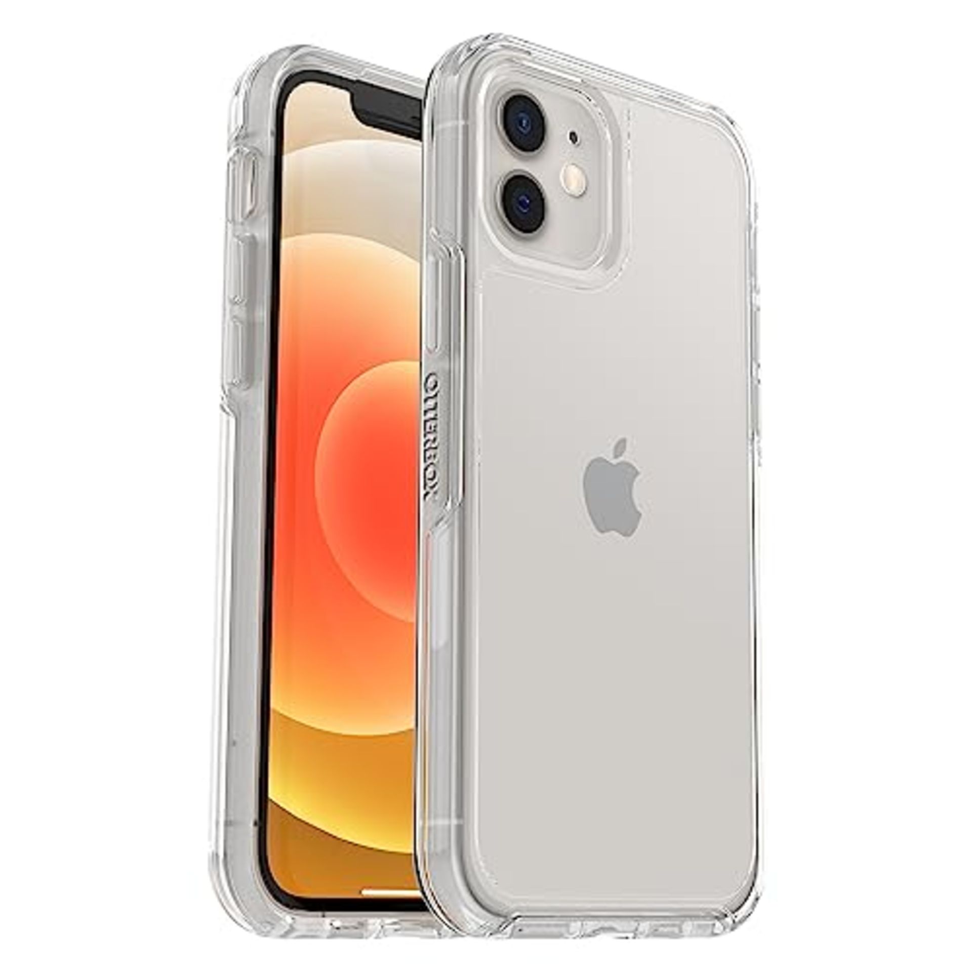 OtterBox Symmetry Clear Case for iPhone 12 / iPhone 12 Pro, Shockproof, Drop Proof, Pr