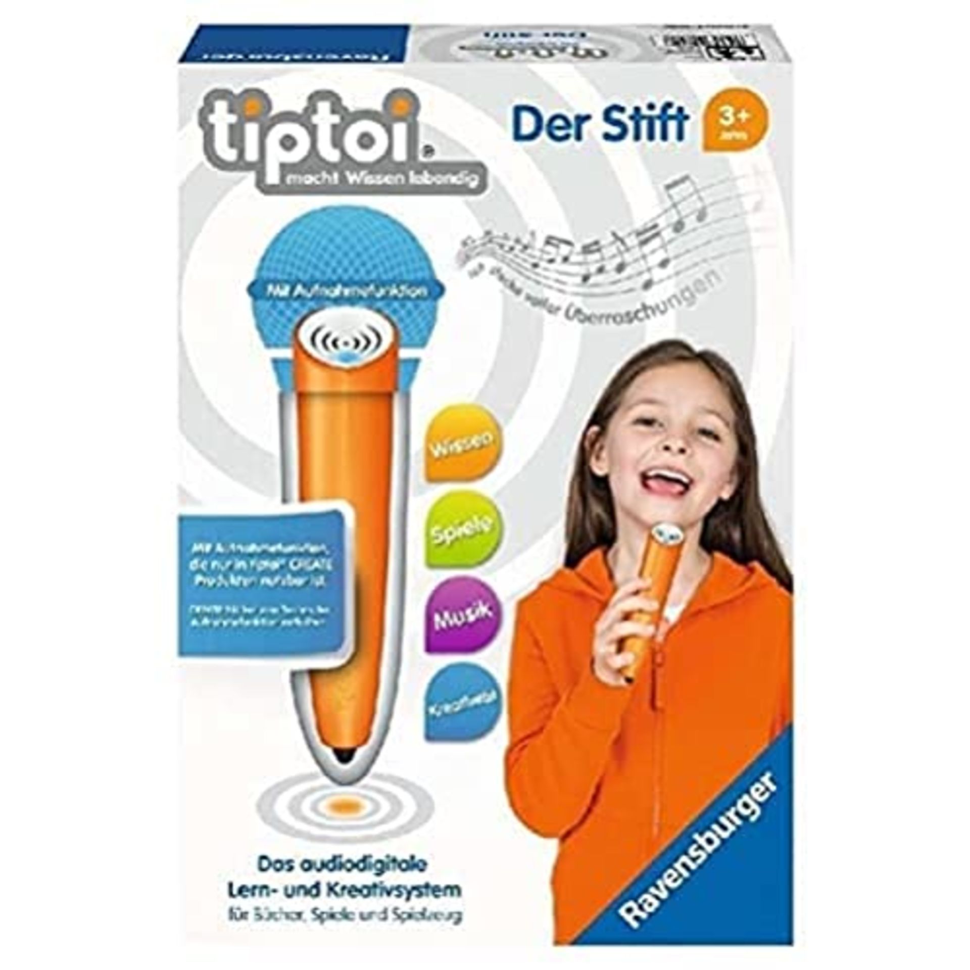 tiptoi® The pen: the audio-digital learning and creative system