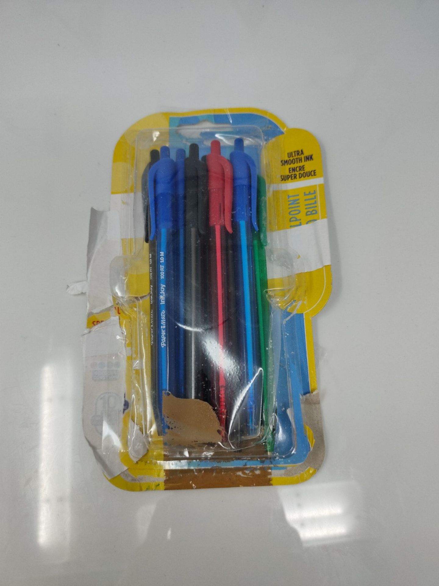 Paper Mate InkJoy 100RT Retractable Ballpoint Pens | Medium Point (1.0 mm) | Assorted - Image 2 of 2