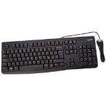 [INCOMPLETE] Logitech K120 Wired Business Keyboard, QWERTY Italian Layout - Black