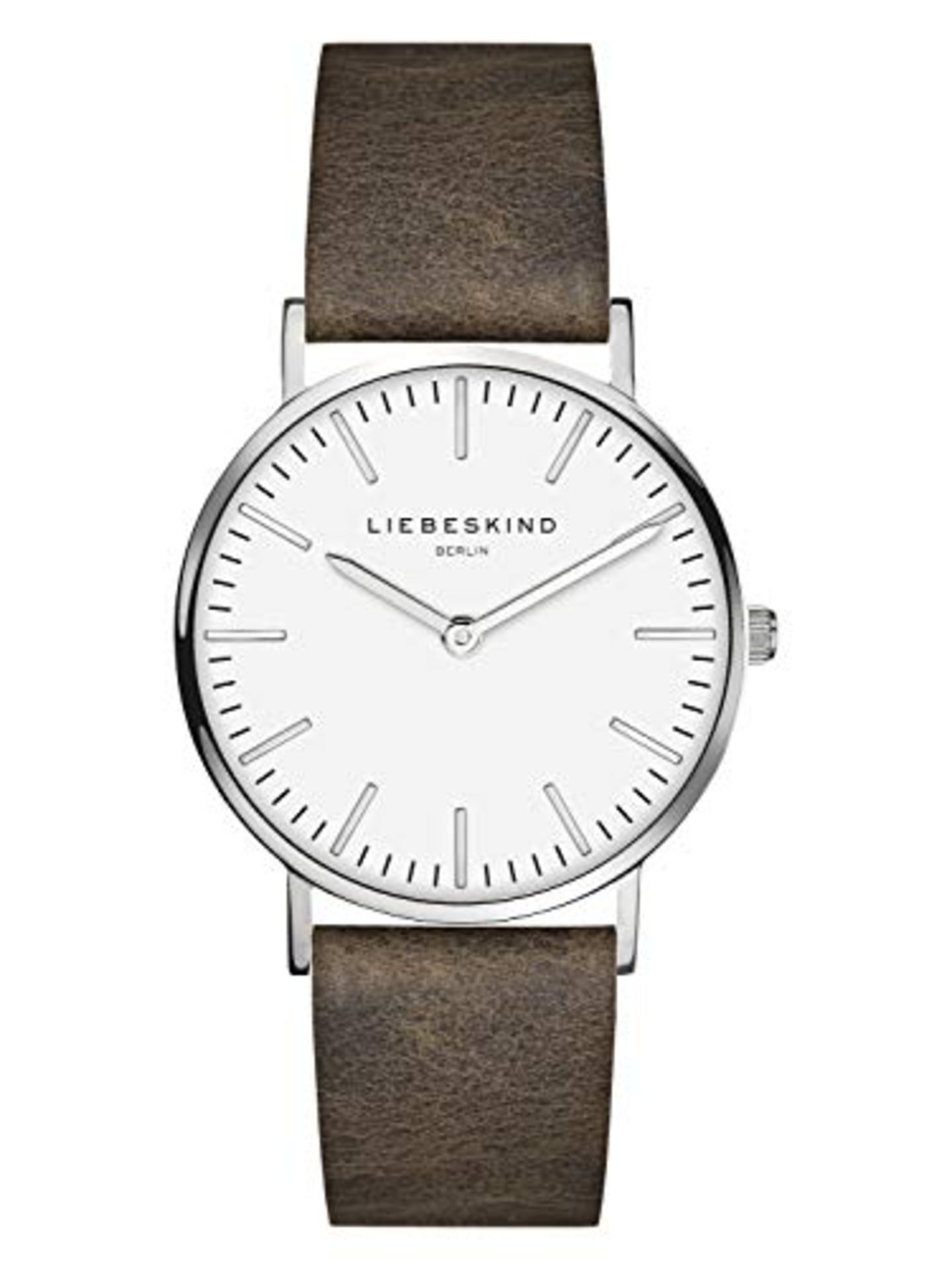 RRP £57.00 Liebeskind Berlin Women's Analog Quartz Wristwatch with Leather Strap LT-0086-LQ