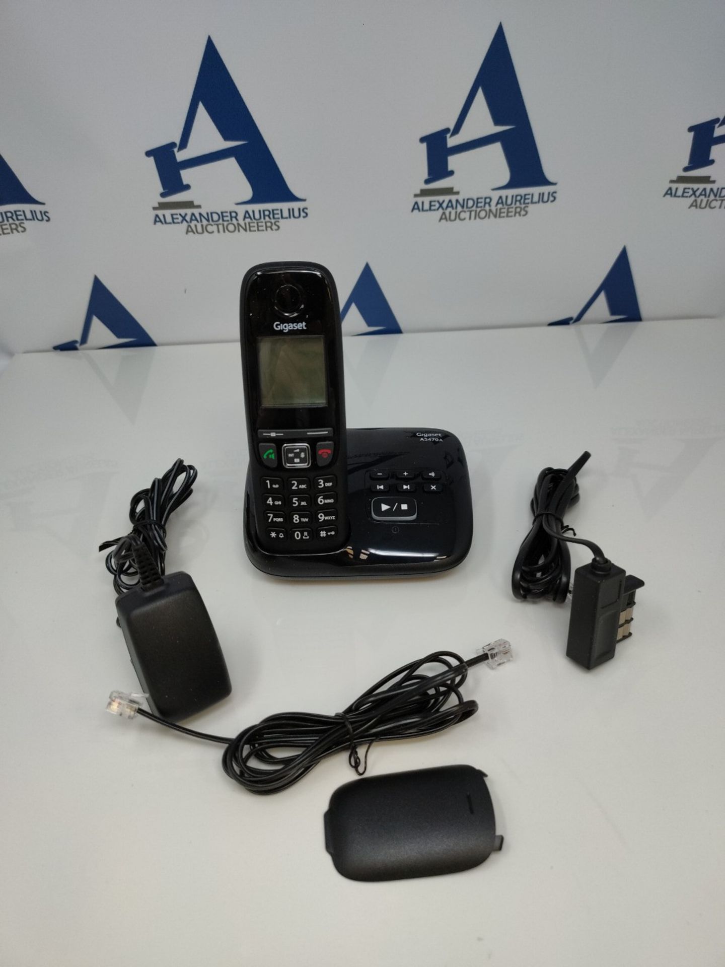 Gigaset AS470A Solo DECT-Telefon Schwarz Anrufer-Identifikation - Telefone (DECT-Telef - Image 3 of 3