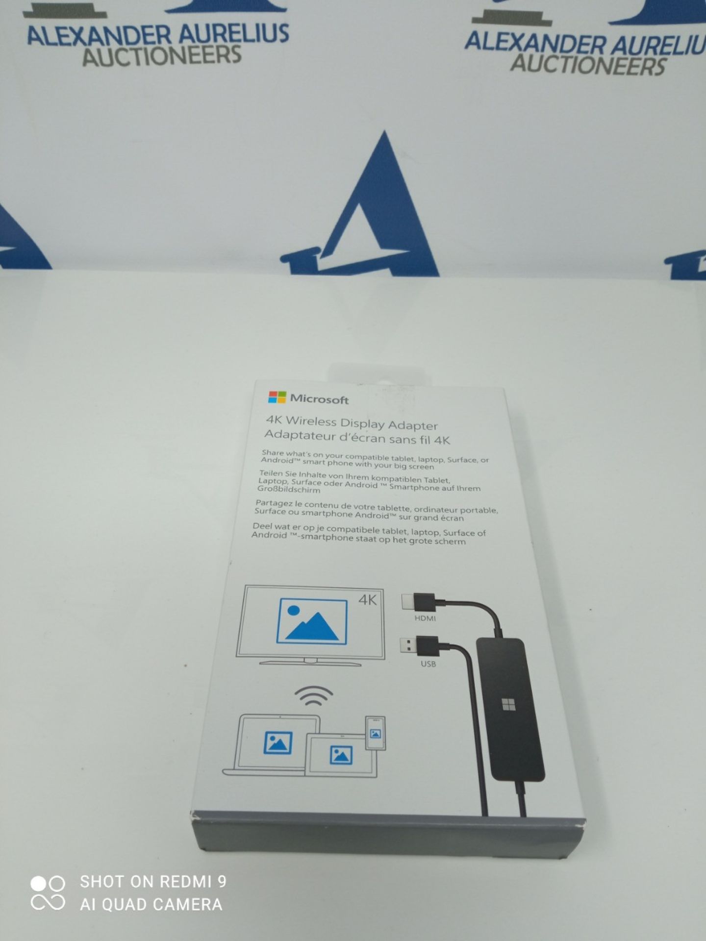 RRP £53.00 Microsoft 4K Wireless Display Adapter (adapter for wireless screen transmission) black - Image 2 of 3