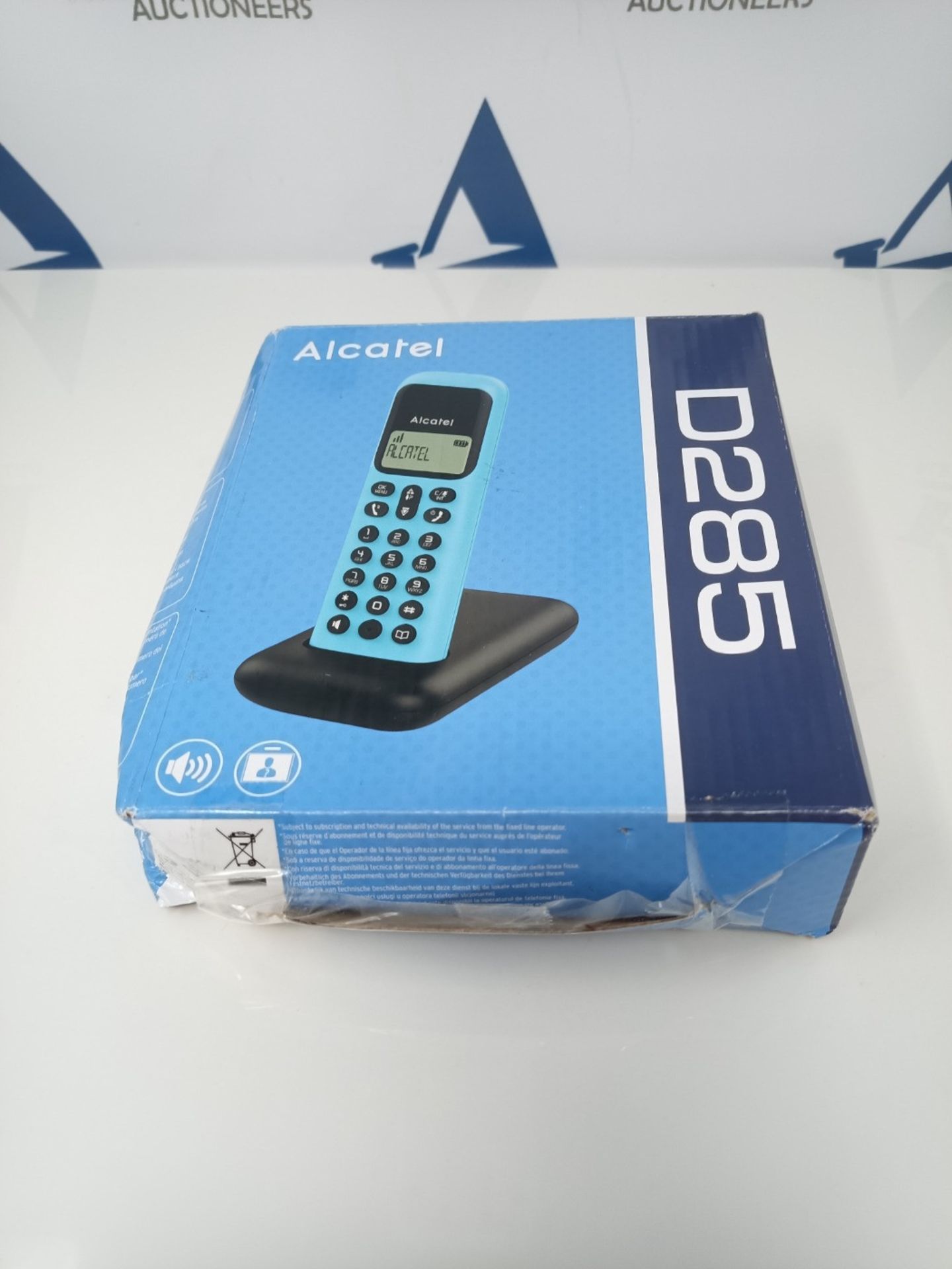 Alcatel Dect D285 Turq/blk - Image 2 of 3