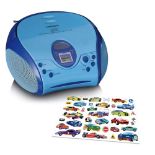 Lenco A004467 SCD-24 Kids - CD player for children - CD radio - with stickers - boombo