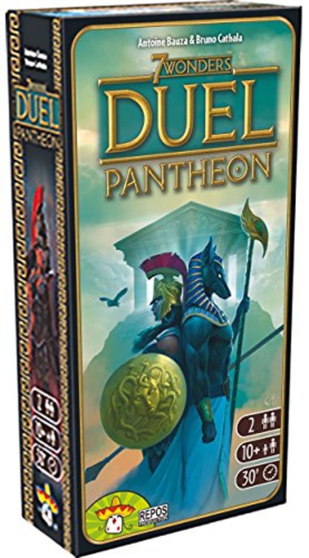 Asmodee , - 7 Wonders Duel: Pantheon, espansione del gioco da tavolo, edizione in ital