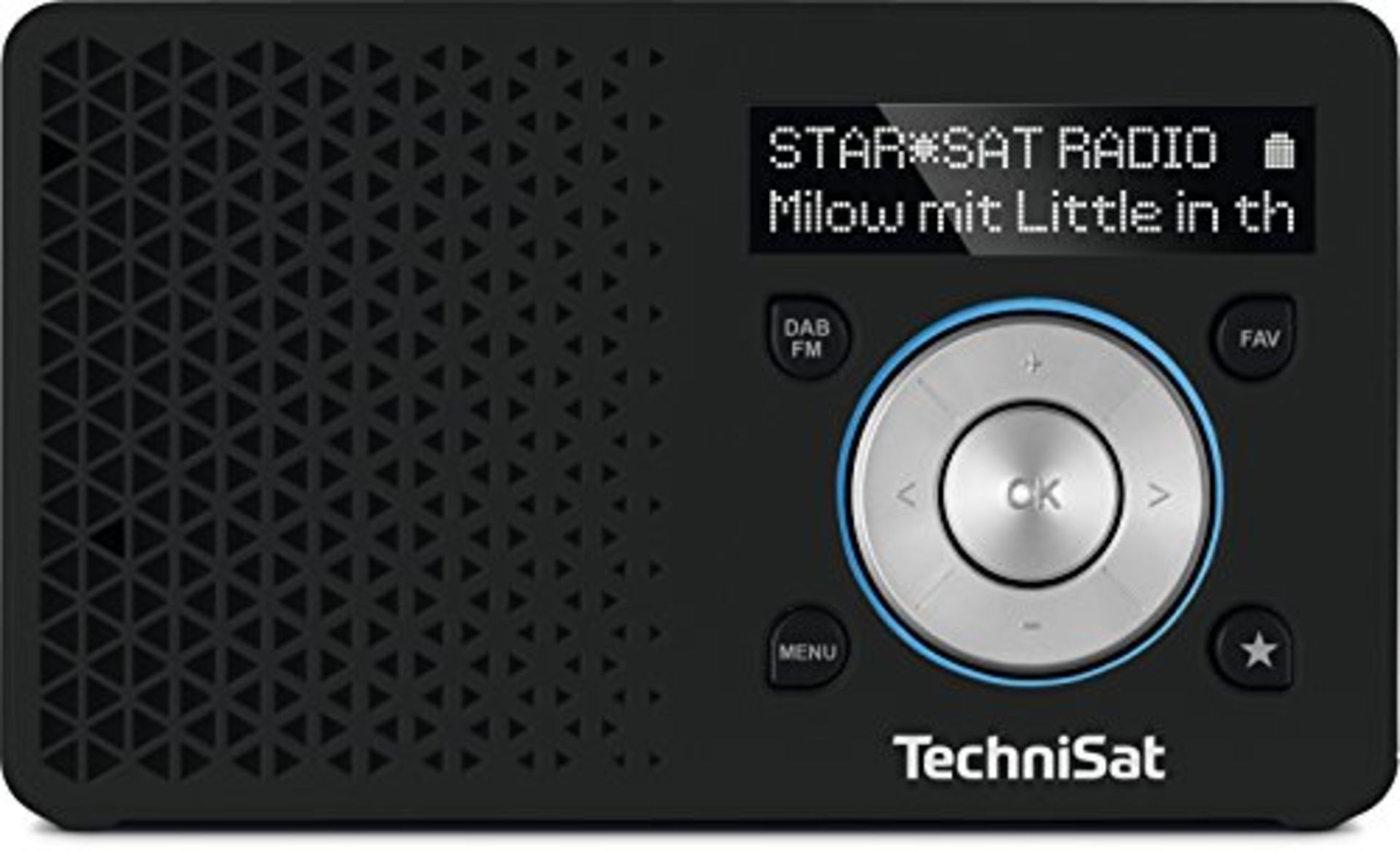 RRP £56.00 TechniSat DIGITRADIO 1 - portable DAB+ radio with battery (DAB, FM, loudspeaker, headp