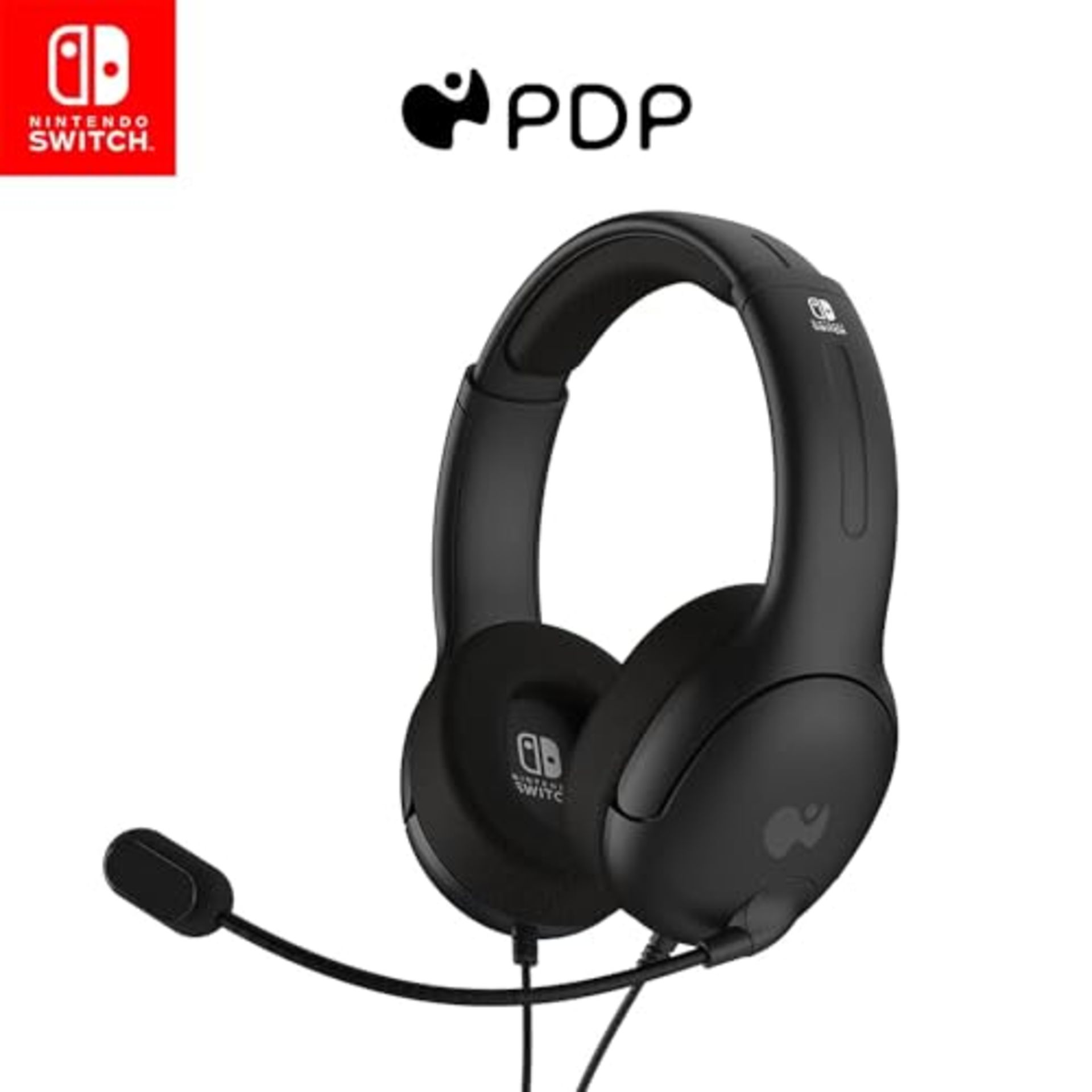 PDP LVL40-Stereo-Headset fÃ¼r Nintendo Switch schwarz [