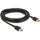 Delock Kabel Displayport 1.4 8K 60Hz, DP 8K Zertifiziert (Ultra HD 2), 4K @ 240hz, DP