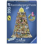 Ravensburger Colin Thompson Lighthouse 955 Piece Shaped Silhouette Jigsaw Puzzle for A