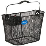 Fischer Unisex - Adult's Korb E-Bike Basket, Black, Normal