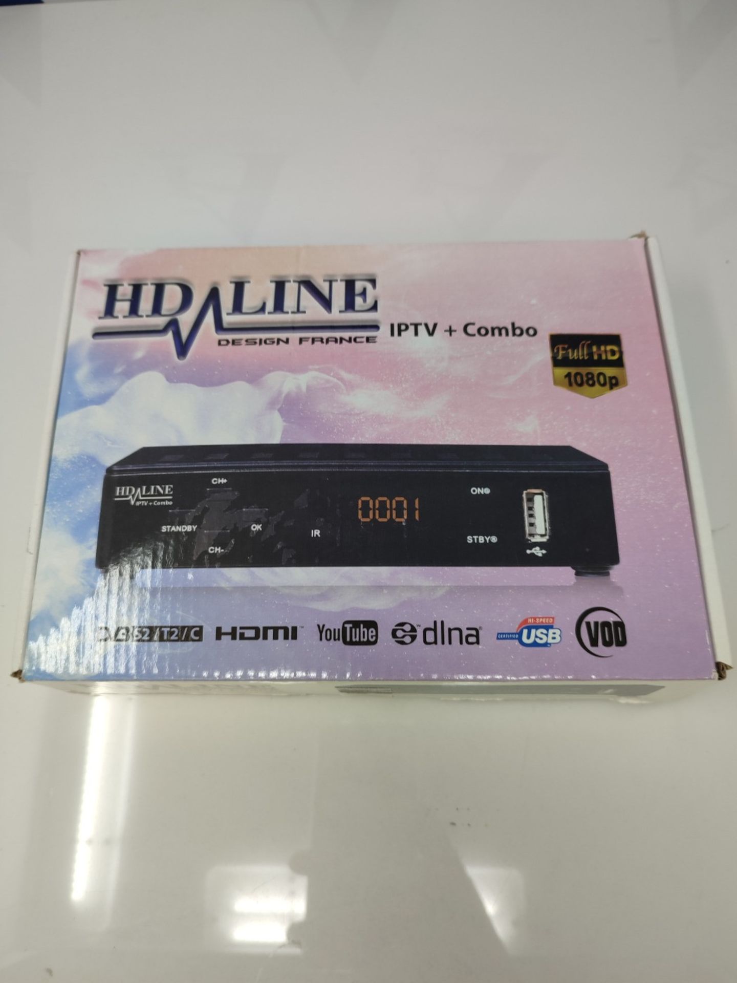 hd-line Tivusat s2 satellite satellite receiver - digital IPTV box and card (HDTV, WiF - Image 2 of 3