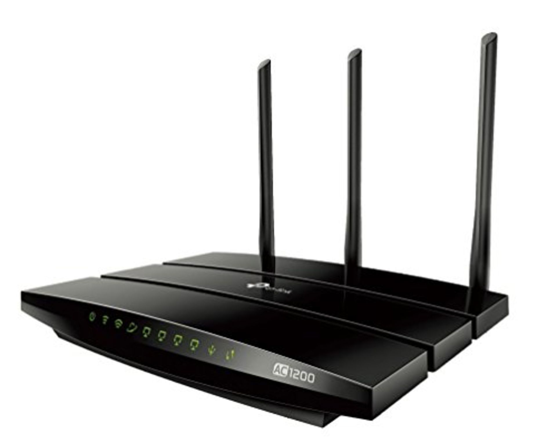 RRP £72.00 TP-Link Router 1200 Mbps Wi-Fi Gigabit Bi-Band: 300 Mbps in 2.4 GHz, 867 Mbps in 5 GHz