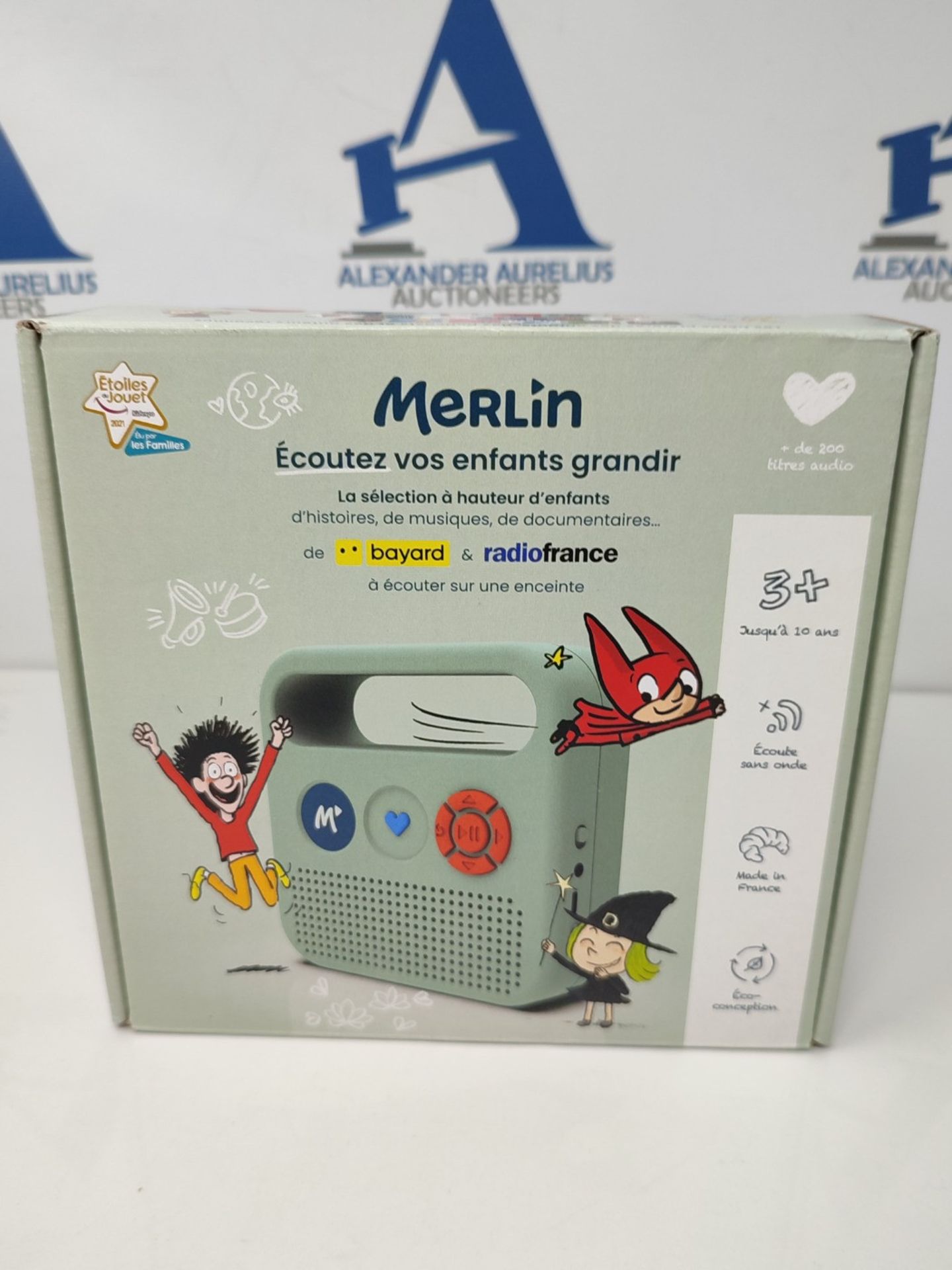 RRP £79.00 Merlin Waveless Speaker, Almond Green - Image 2 of 3