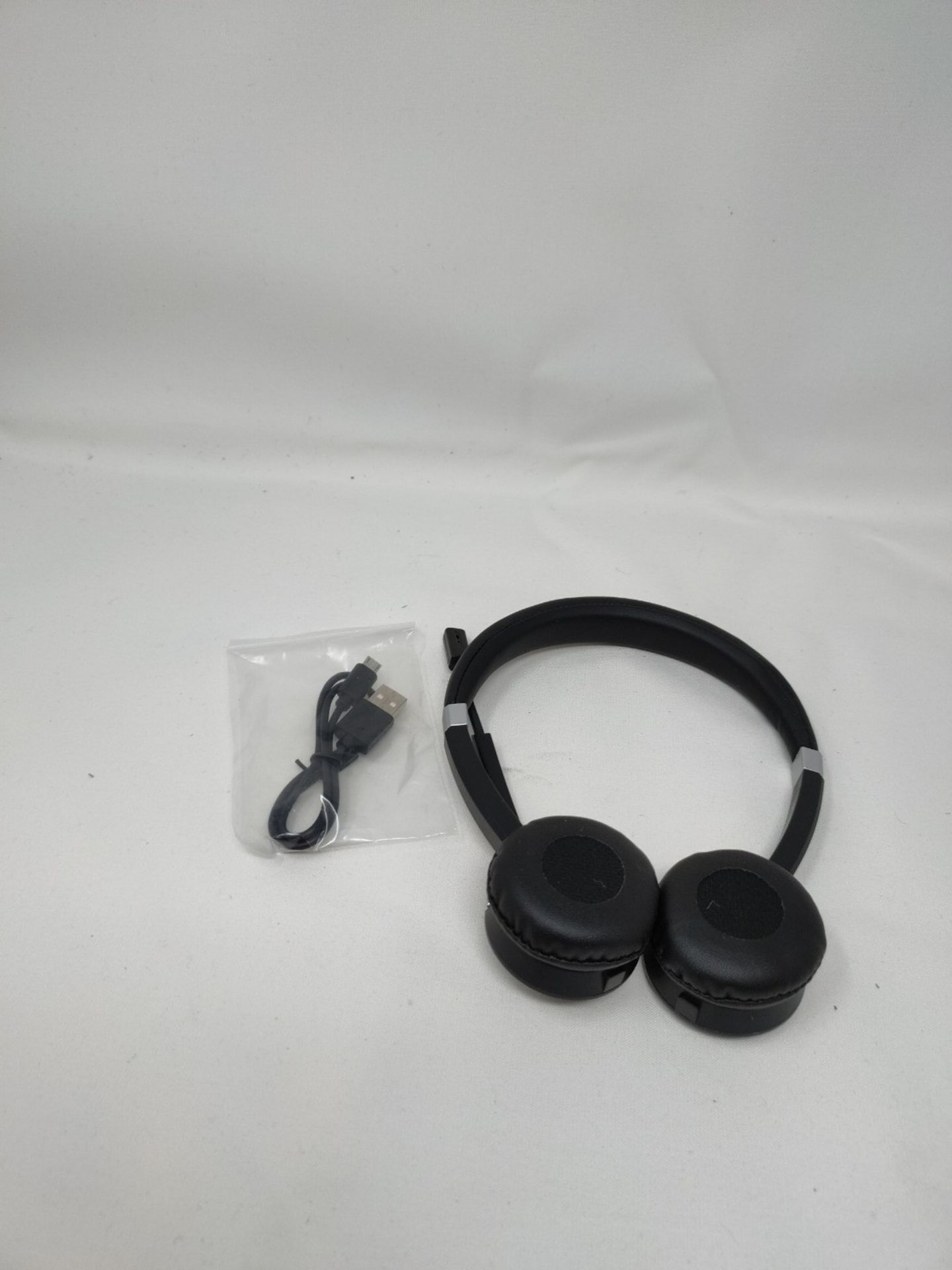 Casque Bluetooth avec Microphone, V5.0 Casque sans Fil Mains Libres avec Mic Mute pour - Image 3 of 3