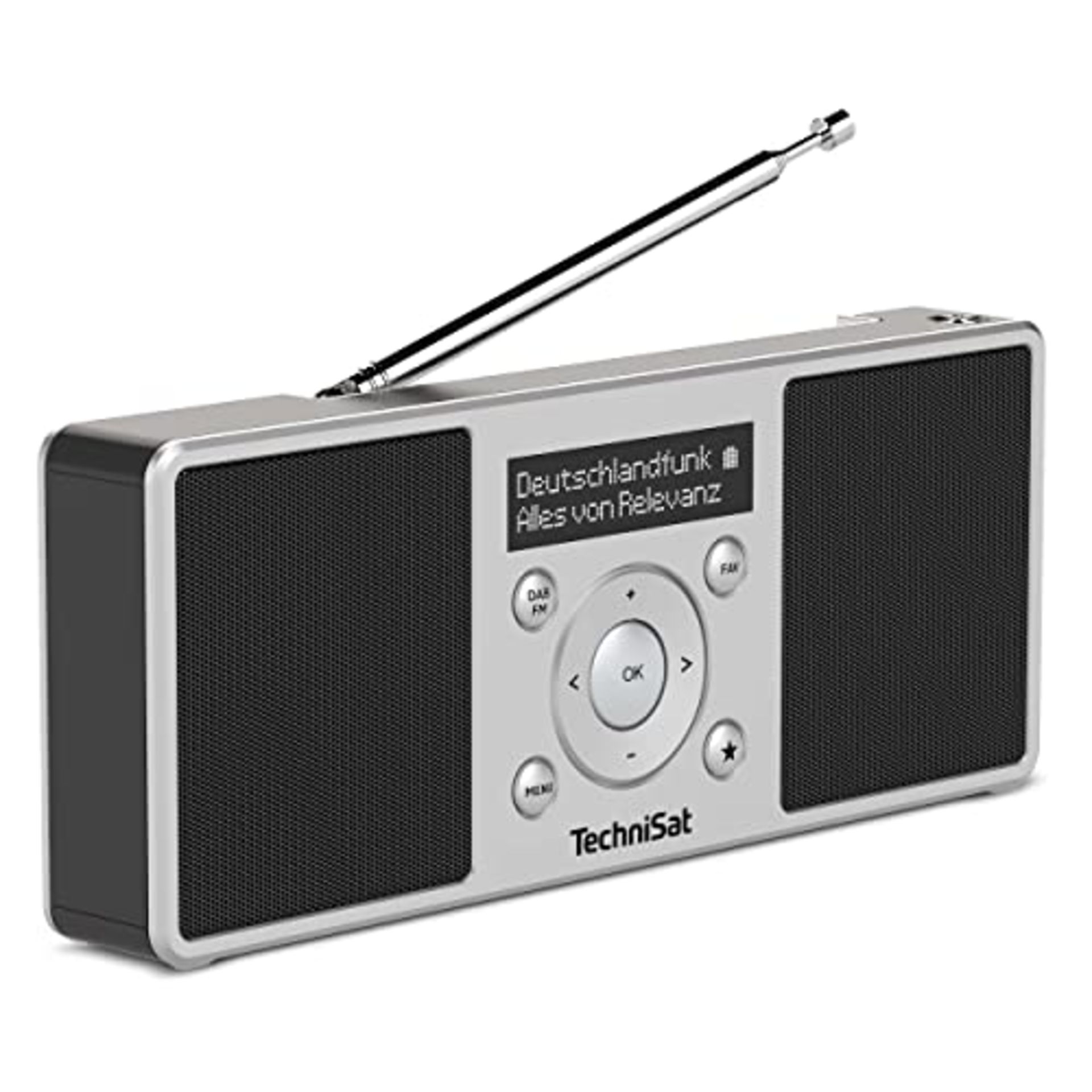 RRP £60.00 TechniSat DIGITRADIO 1 S - portable stereo DAB radio with battery (DAB+, FM, FM, louds
