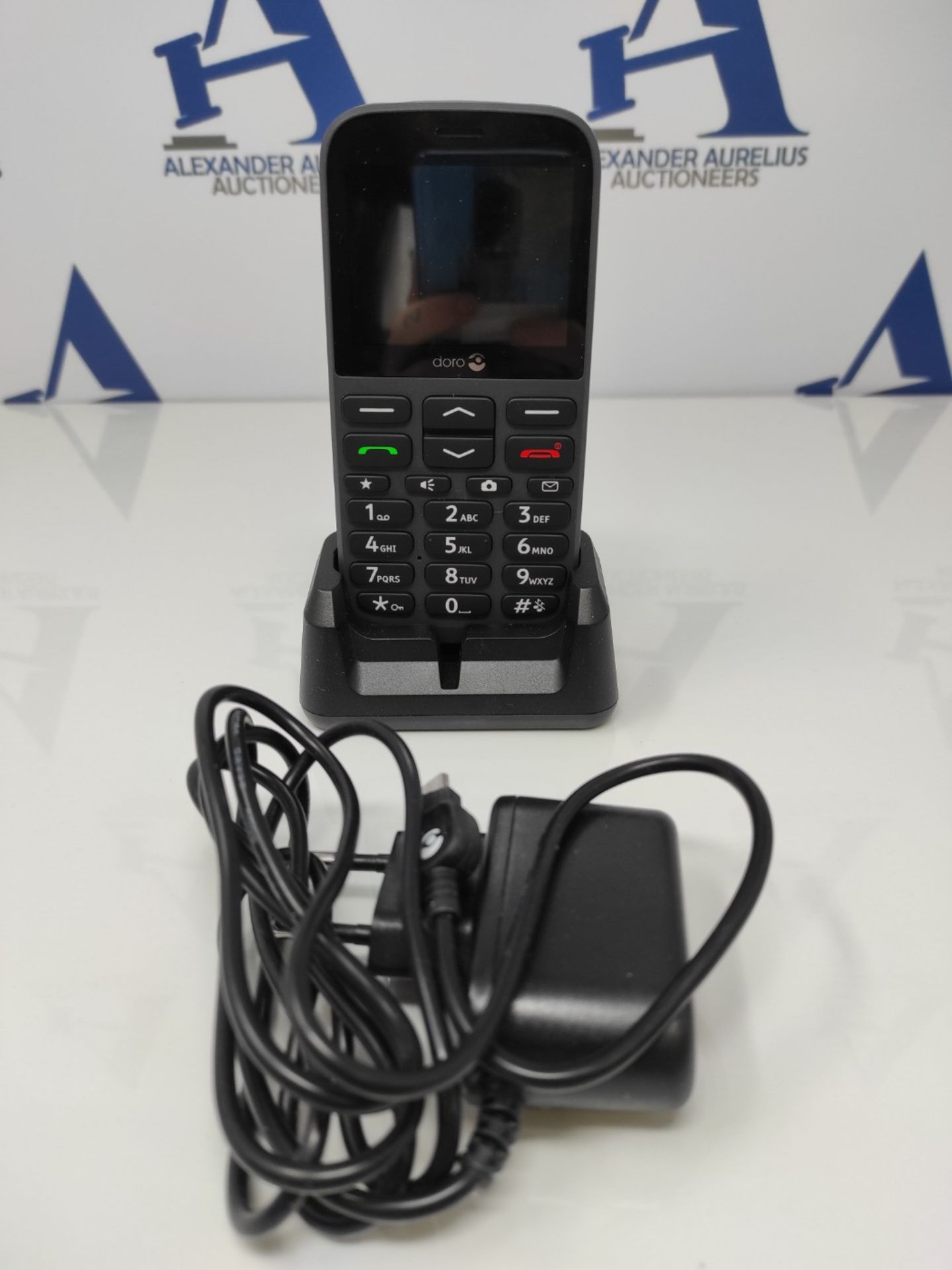 Doro 1370 GSM mobile phone with camera (3 MP, HAC, Bluetooth), anthracite - Bild 3 aus 3