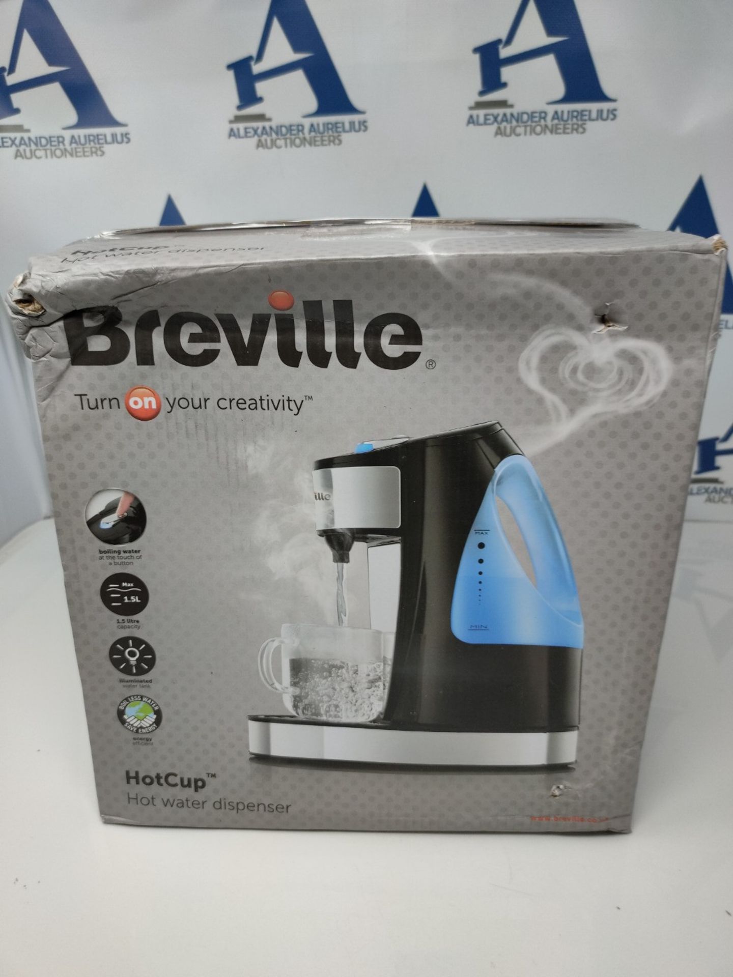 Breville HotCup Hot Water Dispenser | 3kW Fast Boil |1.5L | Energy-Efficient | Gloss B - Image 2 of 3