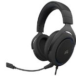 RRP £62.00 [CRACKED] Corsair HS60 Pro Surround Gaming Headset (7.1 Surround Sound, Adjustable Mem