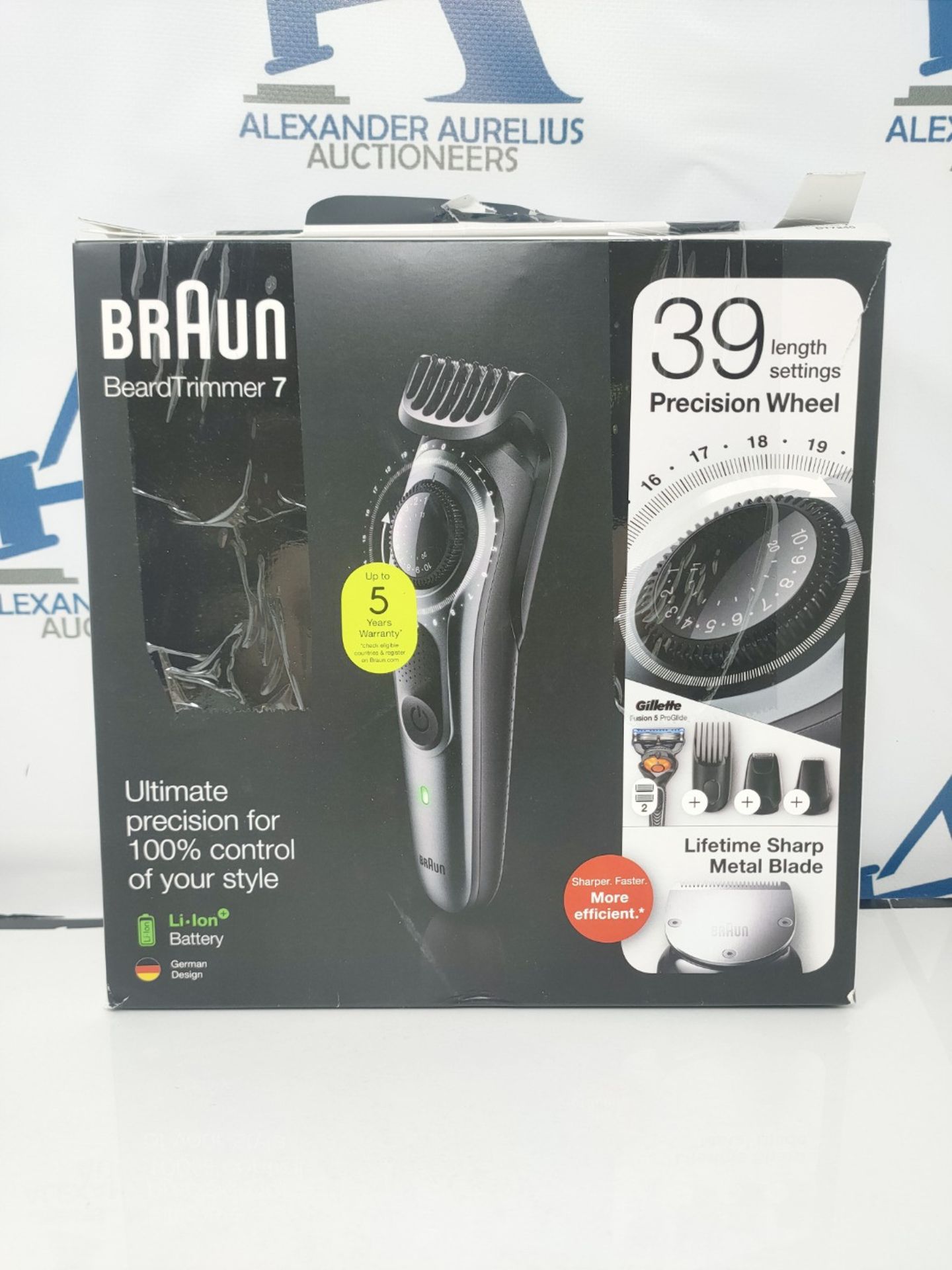 RRP £51.00 [INCOMPLETE] Braun beard trimmer/hair trimmer for men, trimmer/hair clipper, incl. 4 a - Image 2 of 3
