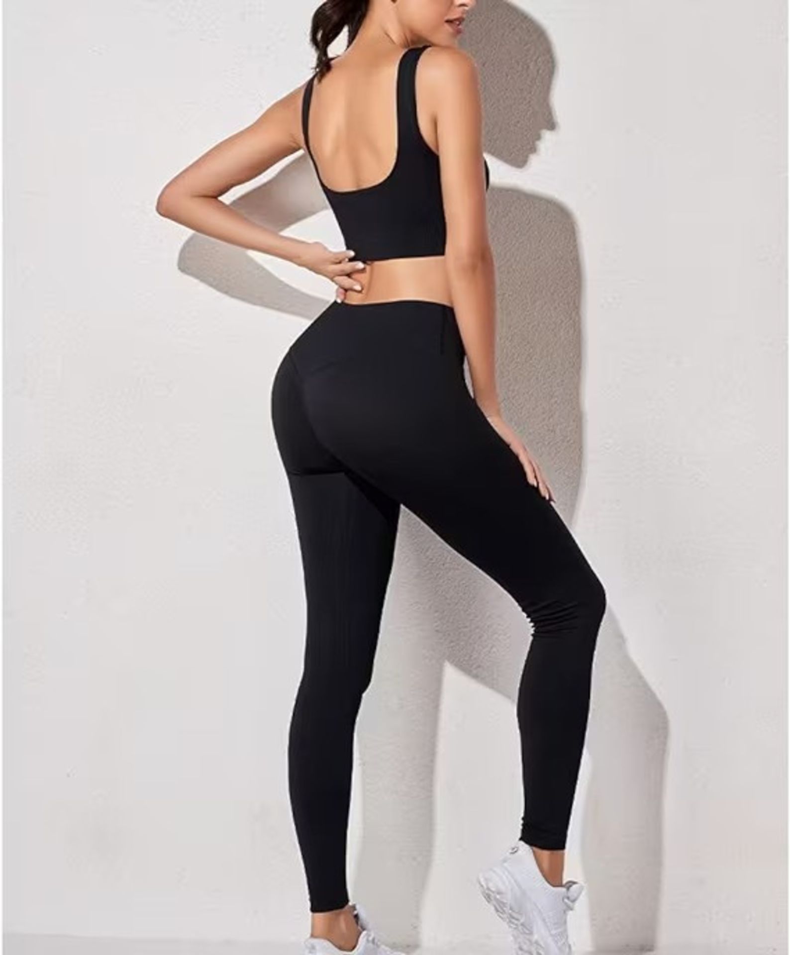BRAND NEW Womens Gym Clothing - Yoga Fitness Sportswear Sports Underwear Bra Gym Pant - Bild 2 aus 2