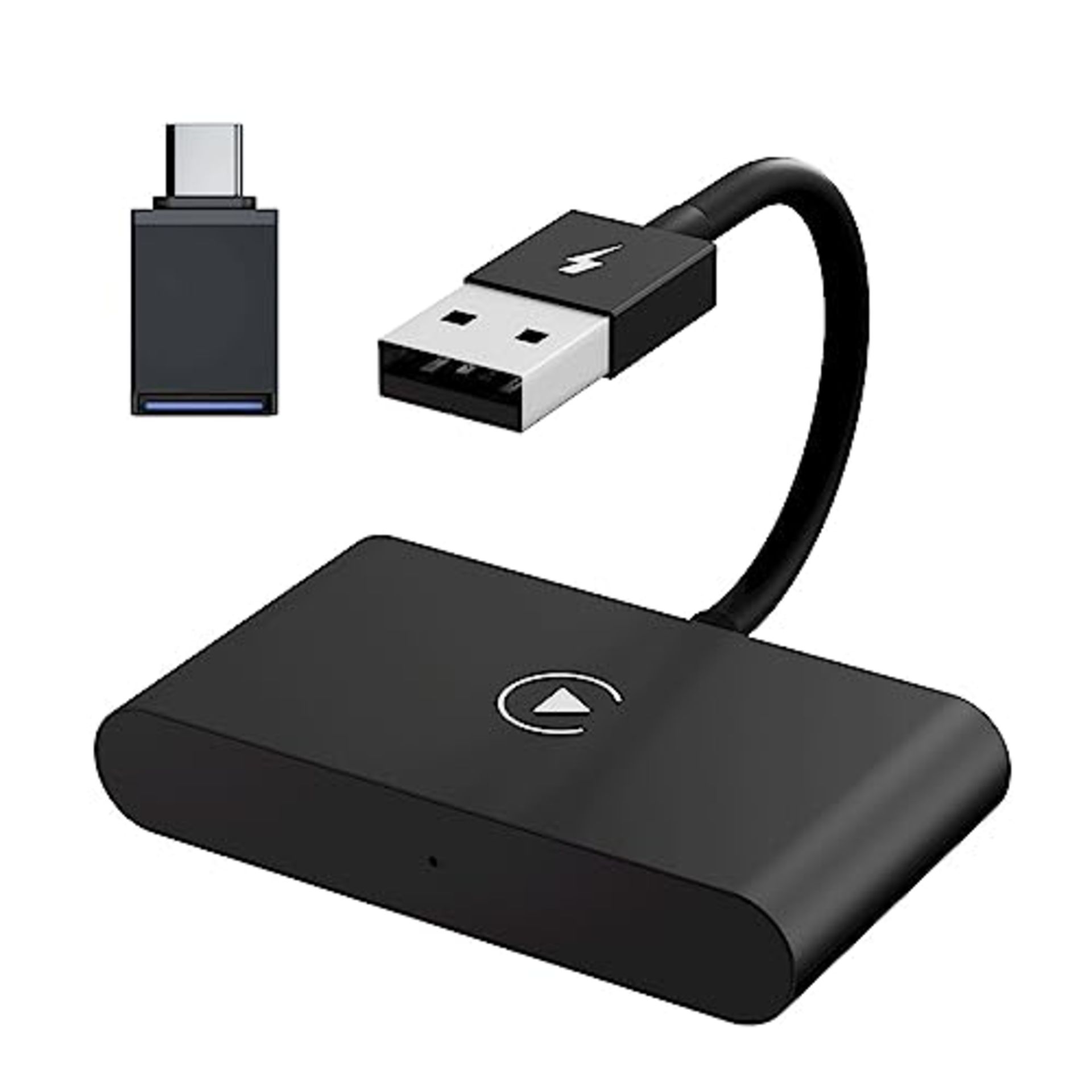 RRP £61.00 USB dongle adapter for iPhone to convert wired CarPlay to wireless, Bluetooth, automat