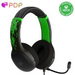 PDP Xbox AIRLITE Wired Headset Jolt Green