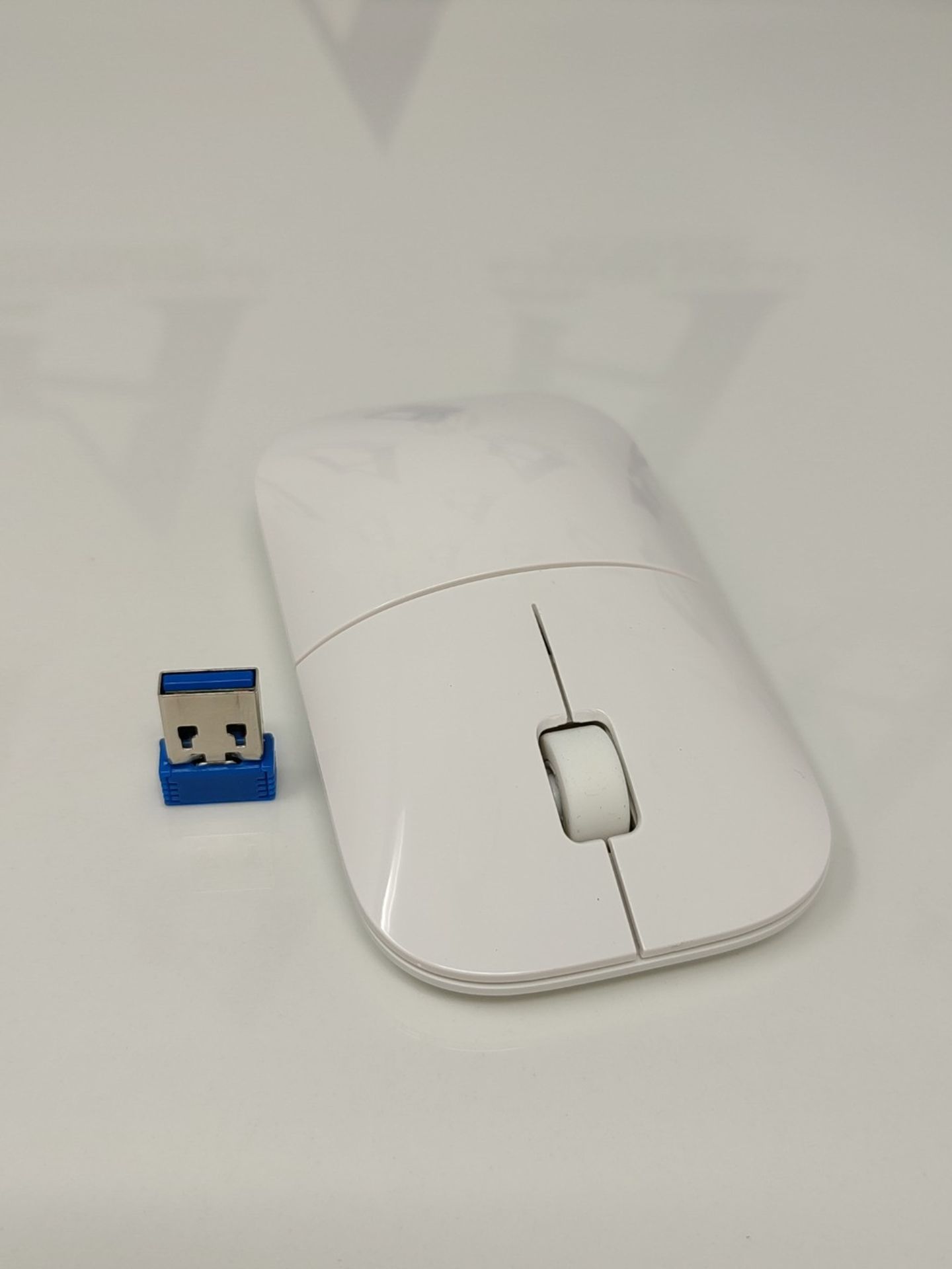 HP Z3700 Wireless Mouse, Precise Sensor, Blue LED Technology, 1200 DPI, 3 Buttons, Scr - Image 2 of 3