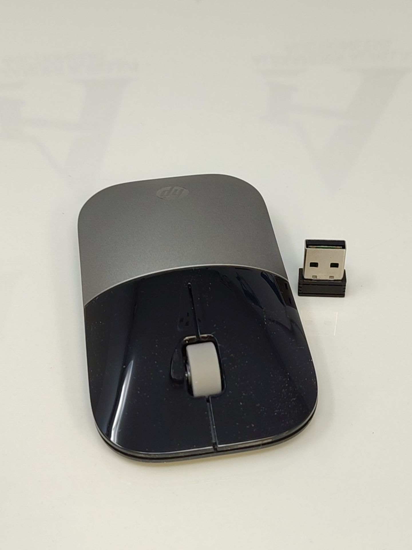 HP Z3700 Wireless Mouse, Precise Sensor, Blue LED Technology, 1200 DPI, 3 Buttons, Scr - Bild 3 aus 3